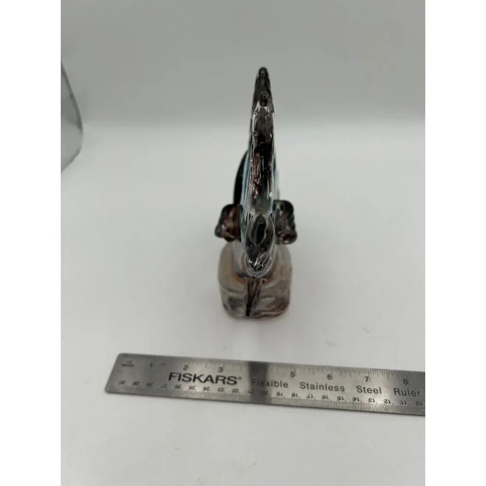 Pier 1 Art‎ Glass Fish Figurine Hand Blown 10